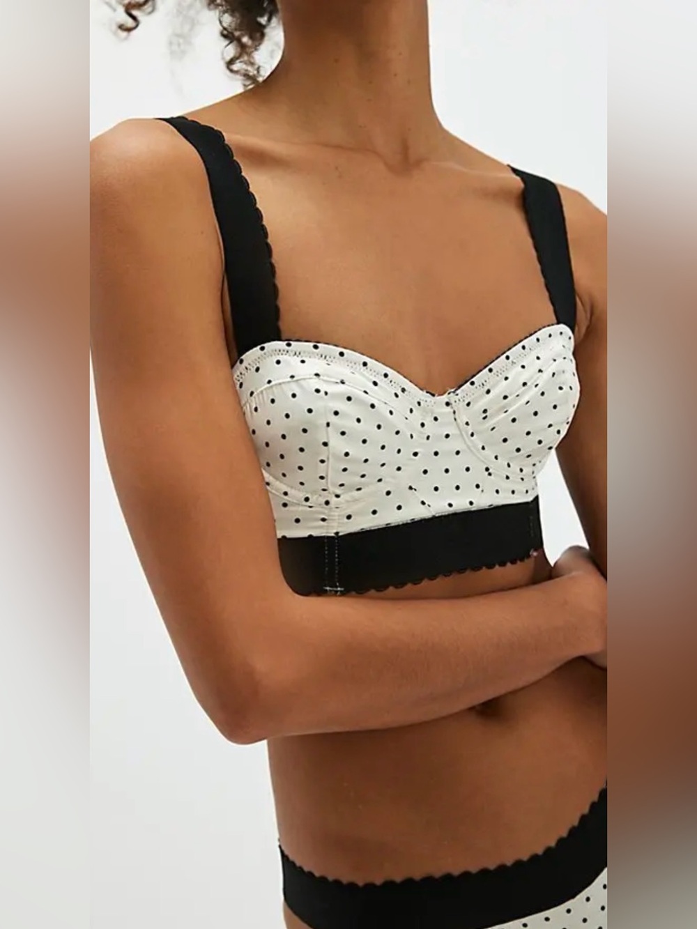 Free People Printed Viva Long Line Bra Size Medium NWOT